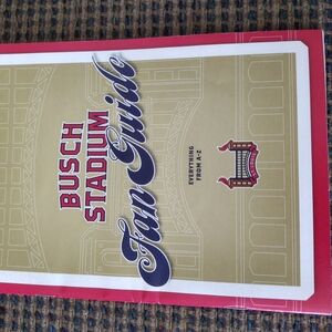 Vintage Busch Stadium Fan Guide Program Cardinals Publishing
